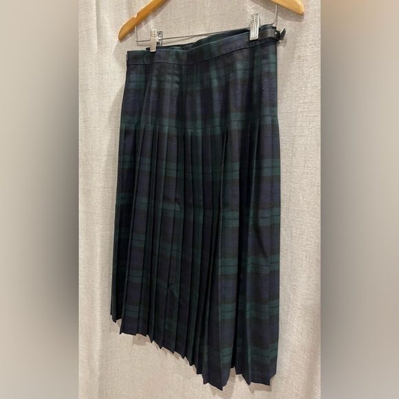 KILT. O’Neil of Dublin wool blue & green pleated skirt sz 12 St. Patrick’s Day - Picture 8 of 16